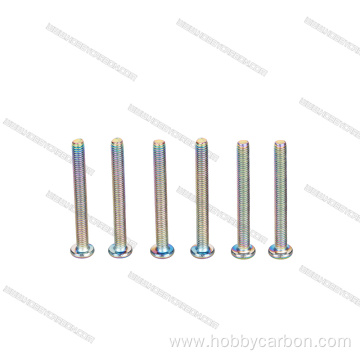 In stock anodized High Precision stainless steel screws